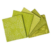 Craft Cotton Co. 100% Cotton  Green Blender Cotton Fat Quarters 45x55cm Wide Digital Bundle for Crafting, Sewing, Quilting, Home Decor